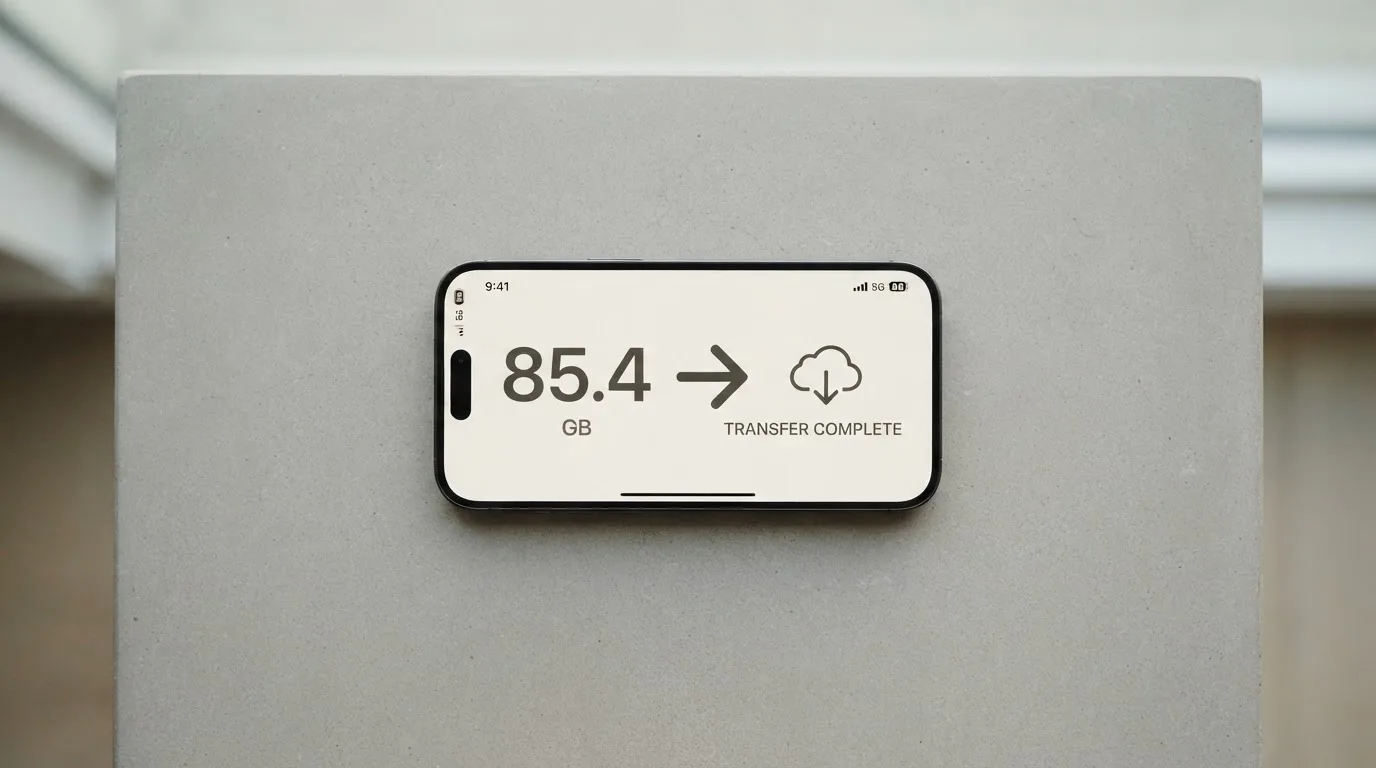 A phone showing a stablecoin transfer screen